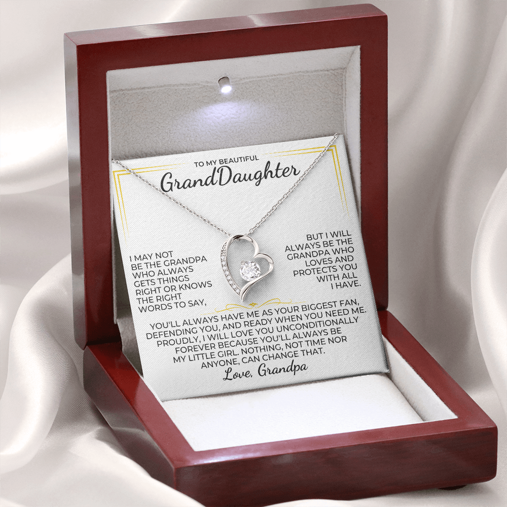 TO MY GRANDDAUGHTER - LOVE GRANDPA - BEAUTIFUL GIFT SET - SKGD1