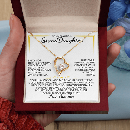 TO MY GRANDDAUGHTER - LOVE GRANDPA - BEAUTIFUL GIFT SET - SKGD1