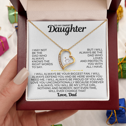 TO MY SWEET DAUGHTER - LOVE DAD FOREVER GIFT SET - SKD7