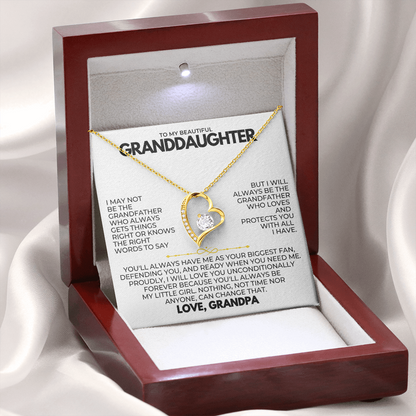 TO MY GRANDDAUGHTER - LOVE GRANDPA - BEAUTIFUL GIFT SET - SKGD2