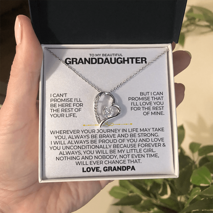TO MY GRANDDAUGHTER - LOVE GRANDPA - BEAUTIFUL GIFT SET - SKGD5