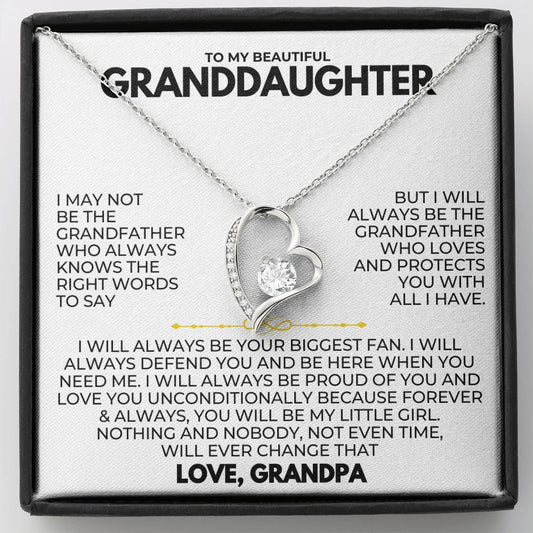 TO MY GRANDDAUGHTER - LOVE GRANDPA - BEAUTIFUL GIFT SET - SKGD6