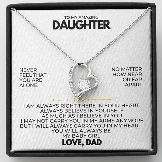 TO MY DAUGHTER - LOVE DAD FOREVER LOVE SET - SKD1