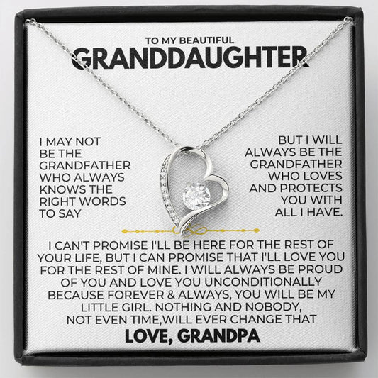 TO MY GRANDDAUGHTER - LOVE GRANDPA - BEAUTIFUL GIFT SET - SKGD7