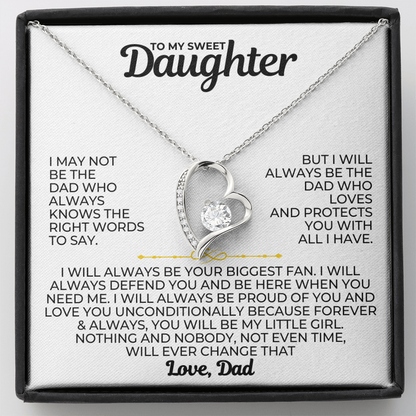 TO MY SWEET DAUGHTER - LOVE DAD FOREVER GIFT SET - SKD7