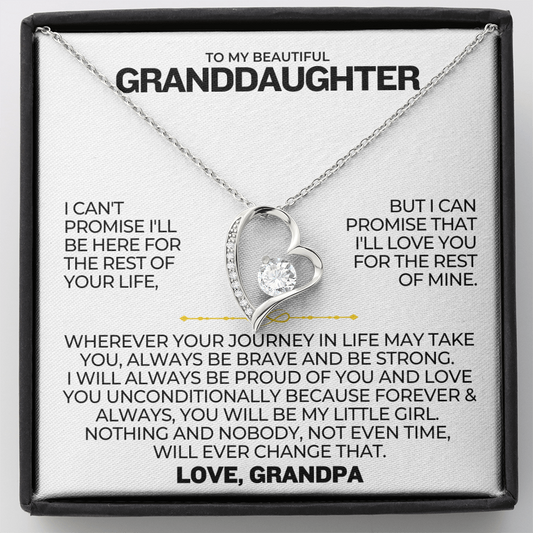 TO MY GRANDDAUGHTER - LOVE GRANDPA - BEAUTIFUL GIFT SET - SKGD5