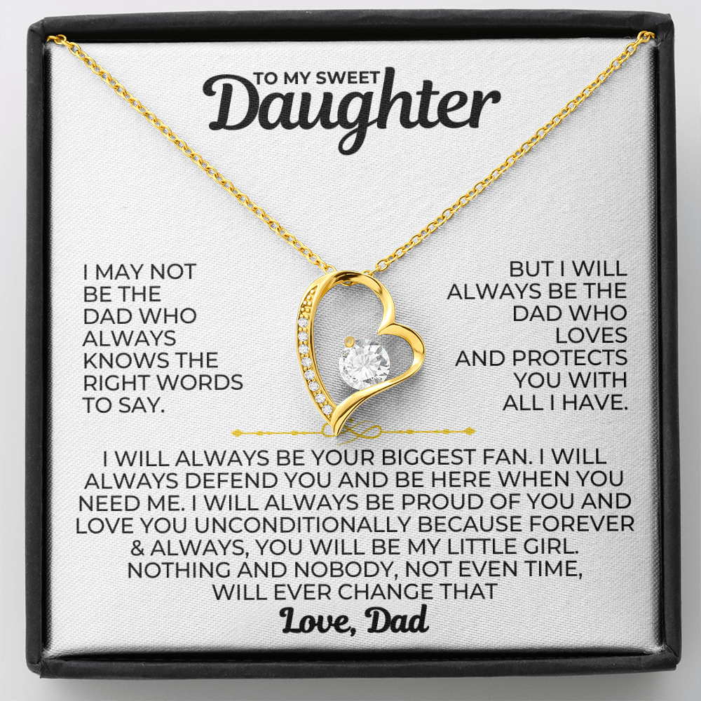 TO MY SWEET DAUGHTER - LOVE DAD FOREVER GIFT SET - SKD7